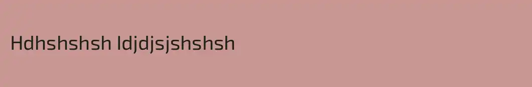 Hdhshshsh Idjdjsjshshsh